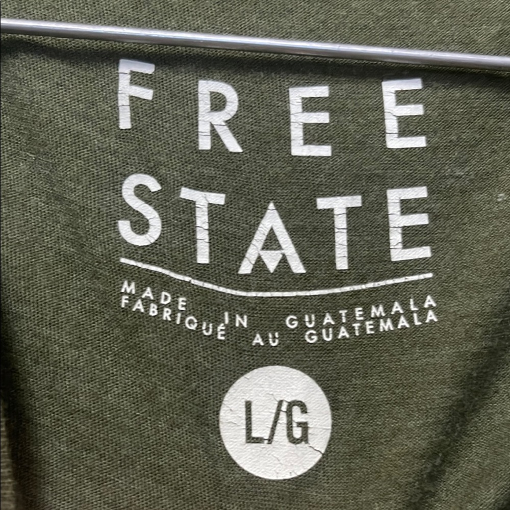 Olive Green T-Shirt with Smiley Face Graphic - Picture 5 of 6